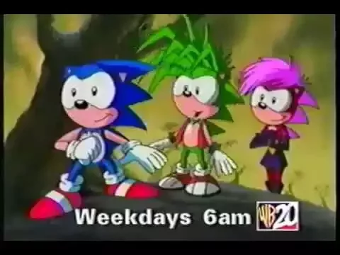 Classic Sonic Underground TV Commercial